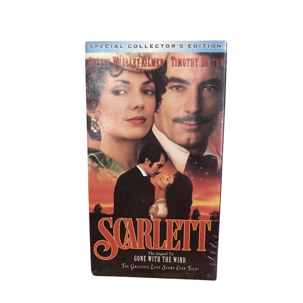Scarlett (VHS, Special Collector's Edition) Sequel to Gone with‎ the Wind New